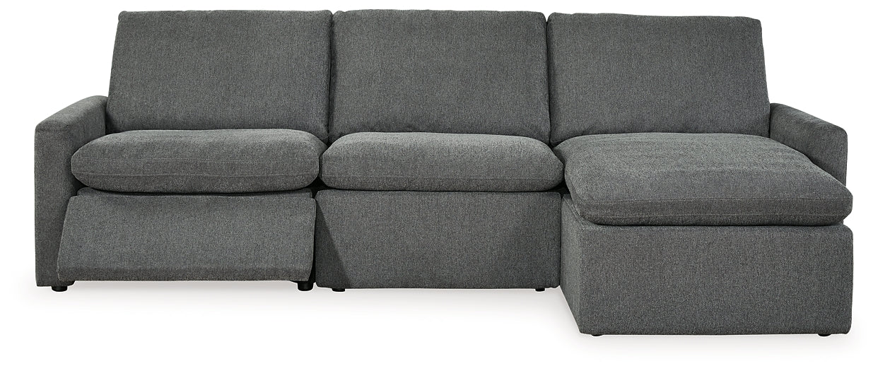 Hartsdale 3-Piece Right Arm Facing Reclining Sofa Chaise