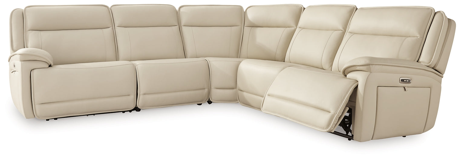 Double Deal 5-Piece Power Reclining Sectional