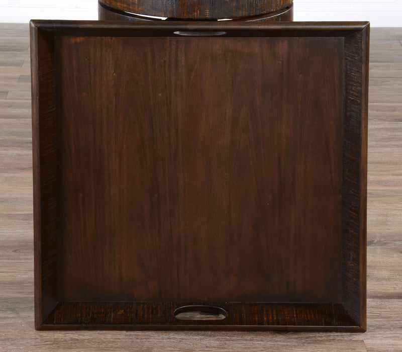 Homestead - Ottoman Tray - Tobacco Leaf