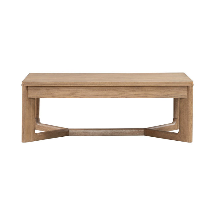 Ballentine - Rectangular Cocktail Table - Brown