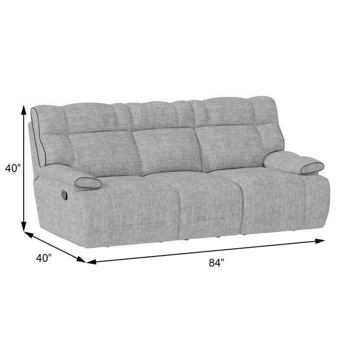 Grayson - Manual Sofa - Gray Birch