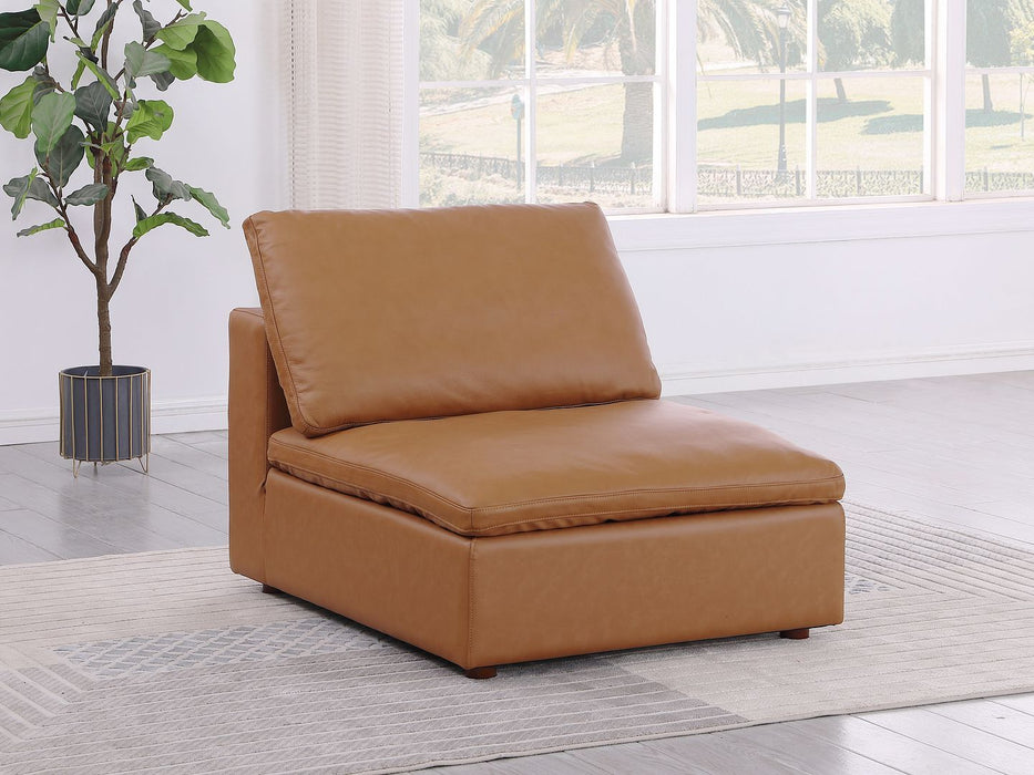 1100 - Armless Chair (Top-Grain Italian Leather)
