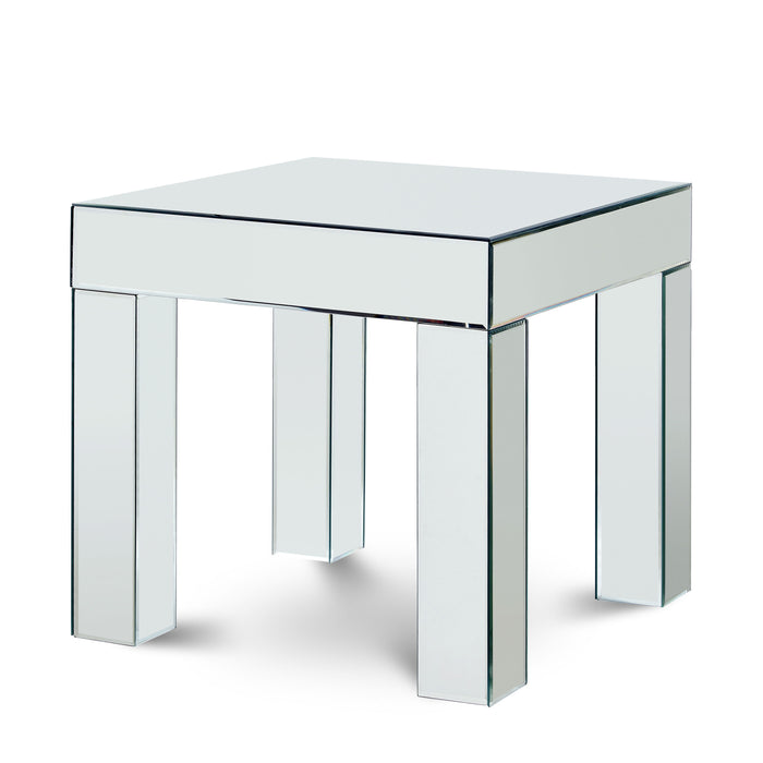 Lainy - End Table - Pearl Silver