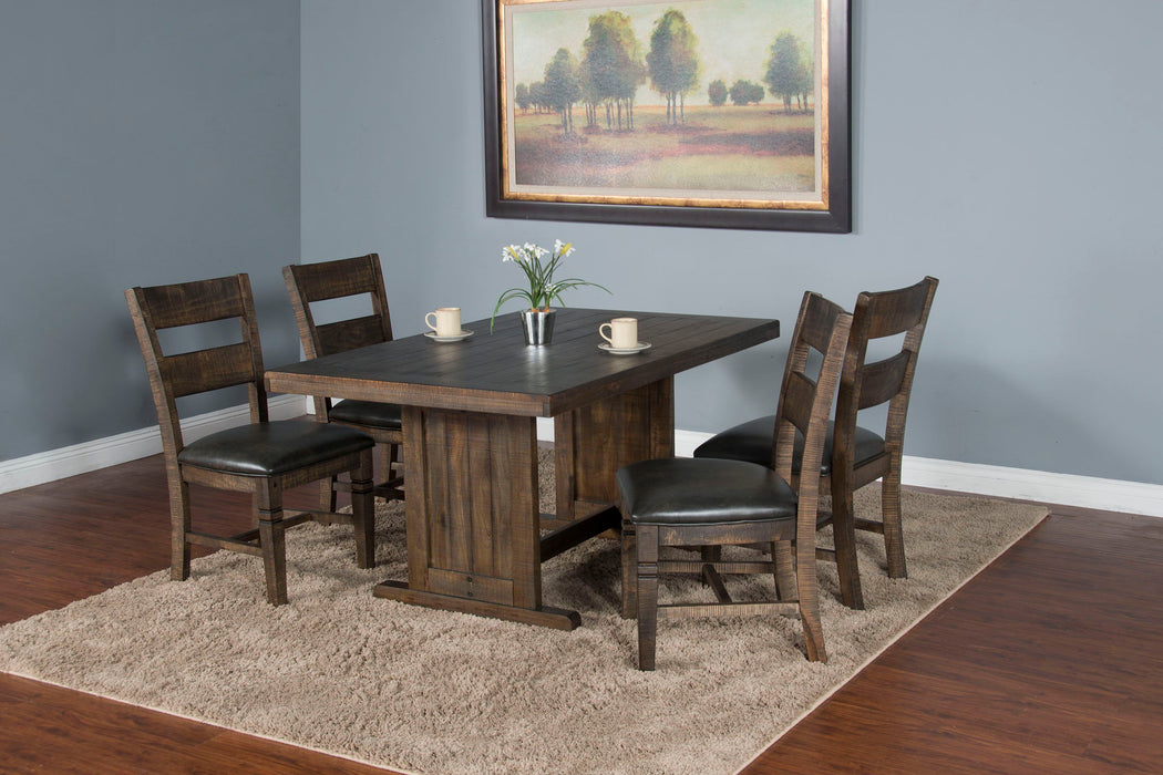 Homestead - Rectangular Wood Dining Table - Tobacco Leaf