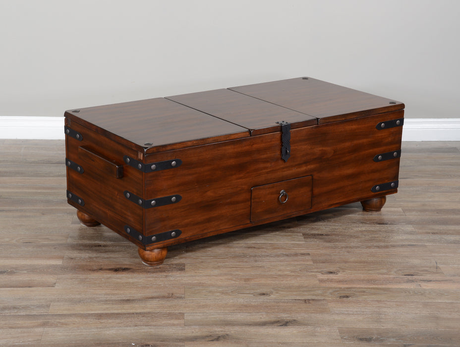Santa Fe - Trunk Coffee Table - Dark Chocolate