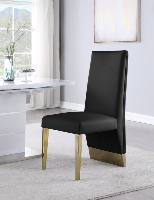 Porsha - Dining Chair (Set of 2) - Gold Base
