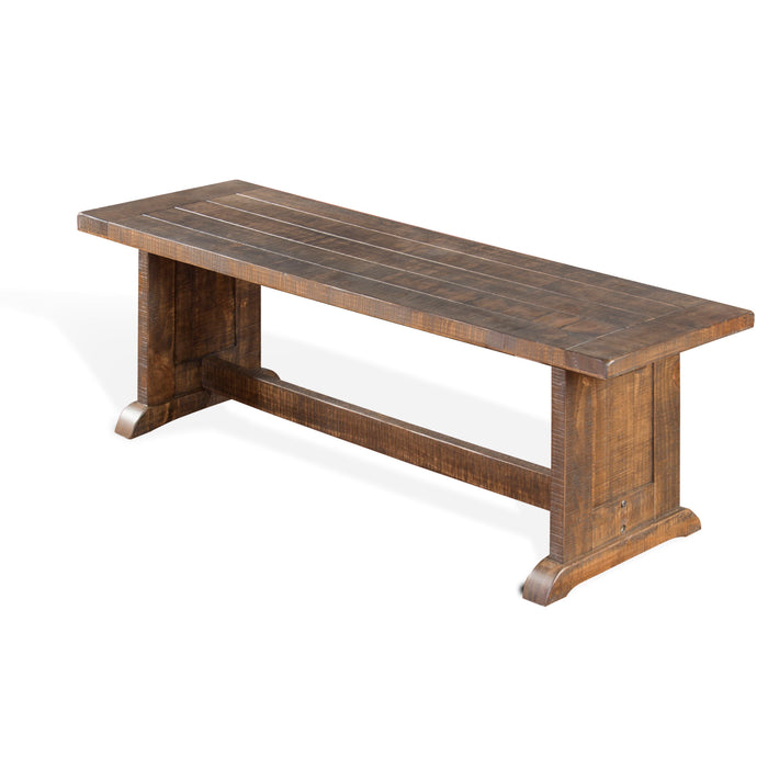 Homestead - Wood Breakfast Nook Dining Set - Tobacco Leaf