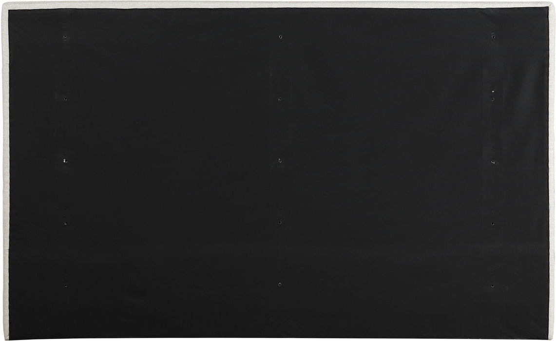 Adam - Linen Fabric Bed With 52" Headboard