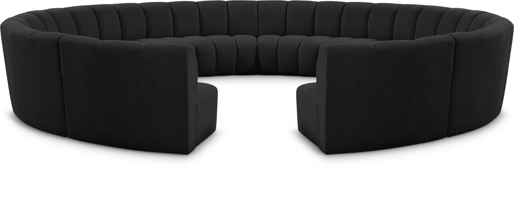 Infinity - 12 Piece Boucle Modular Sectional