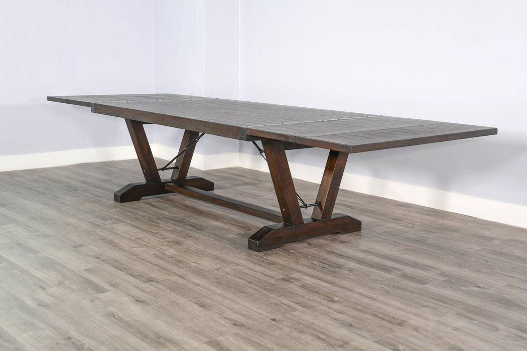 Yellowstone Folding Leaf Extension 6 Piece Dining Set - Tobacco Leaf