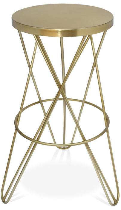 Mercury - Iron Bar Stool