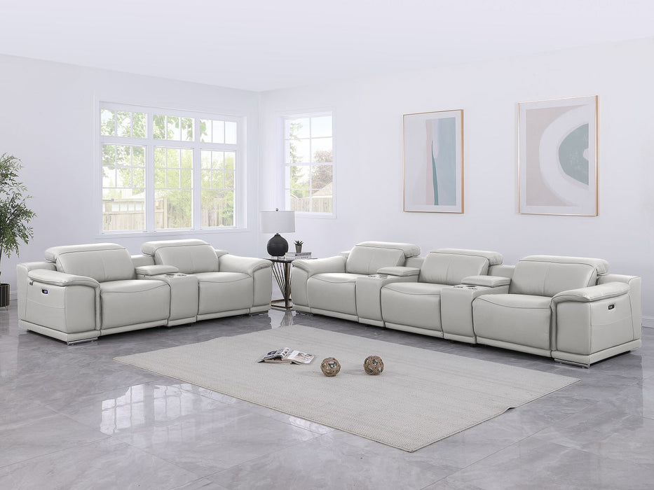 9762 - 8-Piece Modular Power Reclining Sofa And Console Loveseat Set With