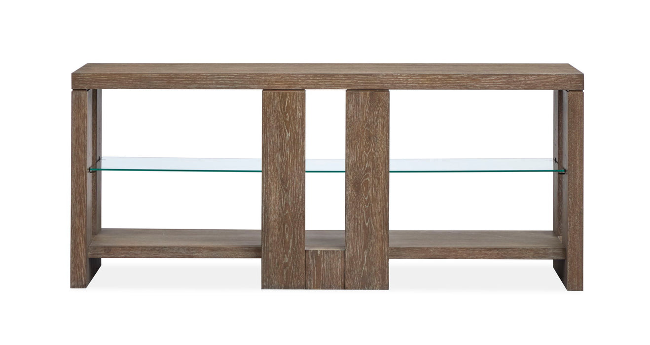 Conway - Console Sofa Table - Spiced Brown