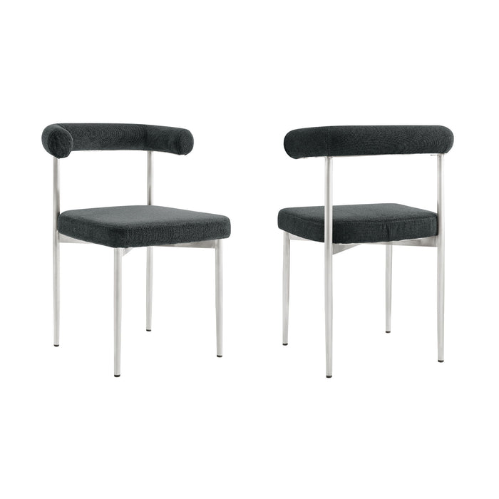 Shannon - Dining Chair (Set of 2) - Brushed Legs