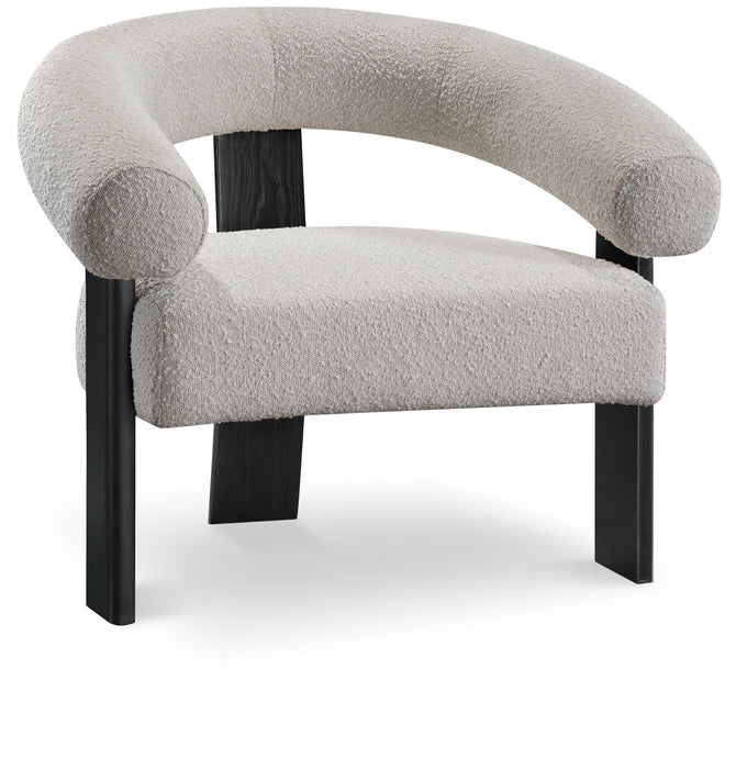 Winston - Accent Chair With Black Legs