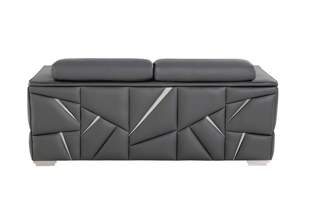 1120 - Leather Sofa