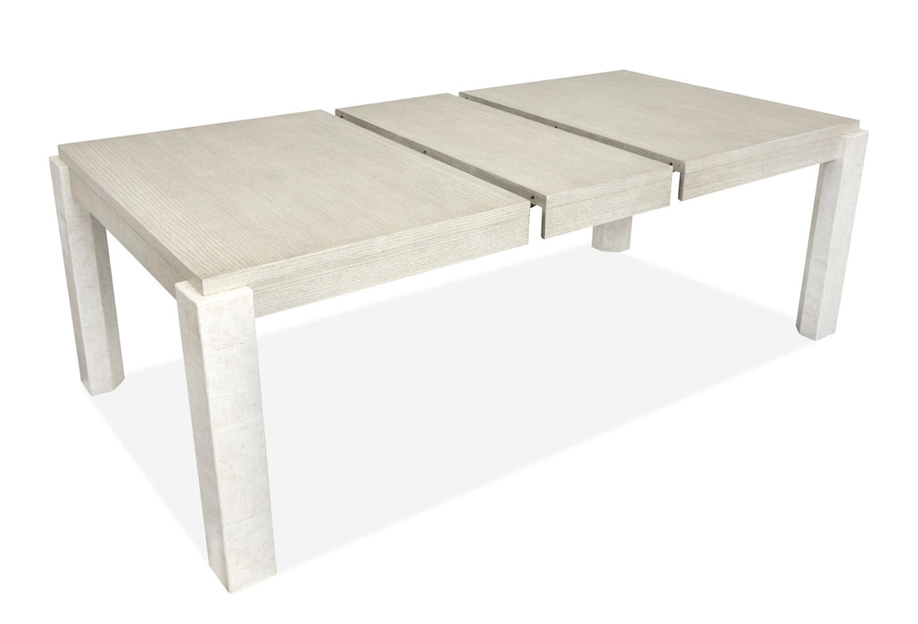Lorelei - Extendable Rectangular Dining Table - Misty Cloud