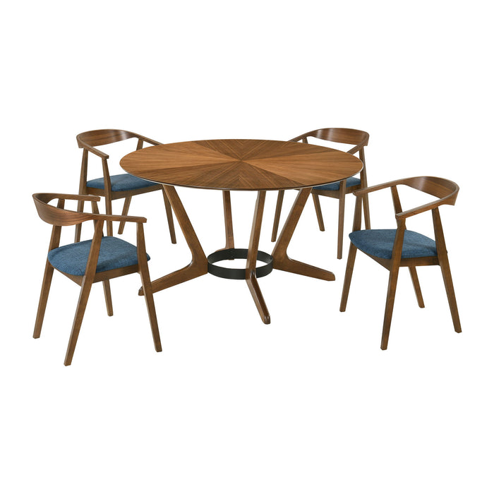 Santana - Round Dining Table Set
