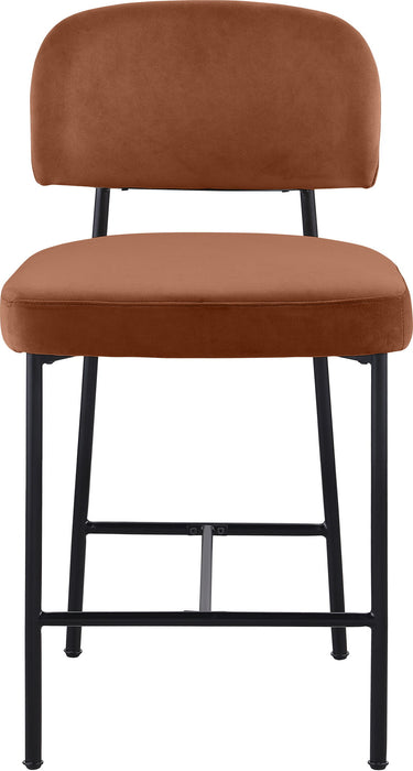 Zarelle - Performance Fabric Upholstered Counter Stool (Set of 2)