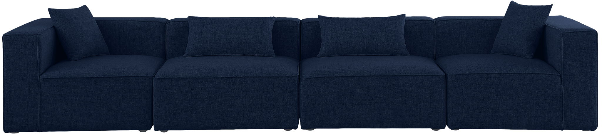 Cube - Linen Modular 4 Seat Sofa
