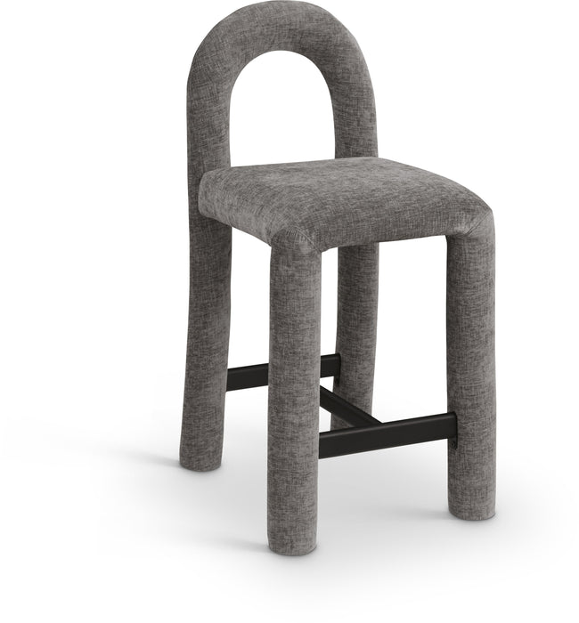 Amari - Chenille Fabric Stool