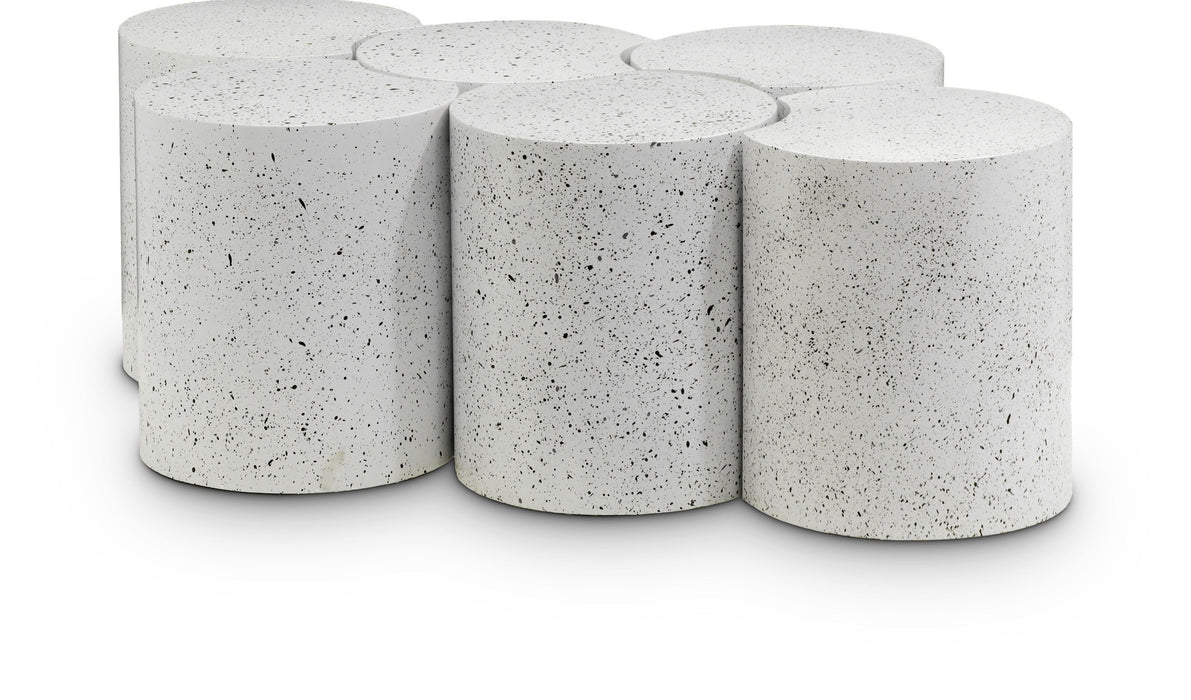 Dimple - 6 Piece Modular Coffee Table - Terazzo Finish