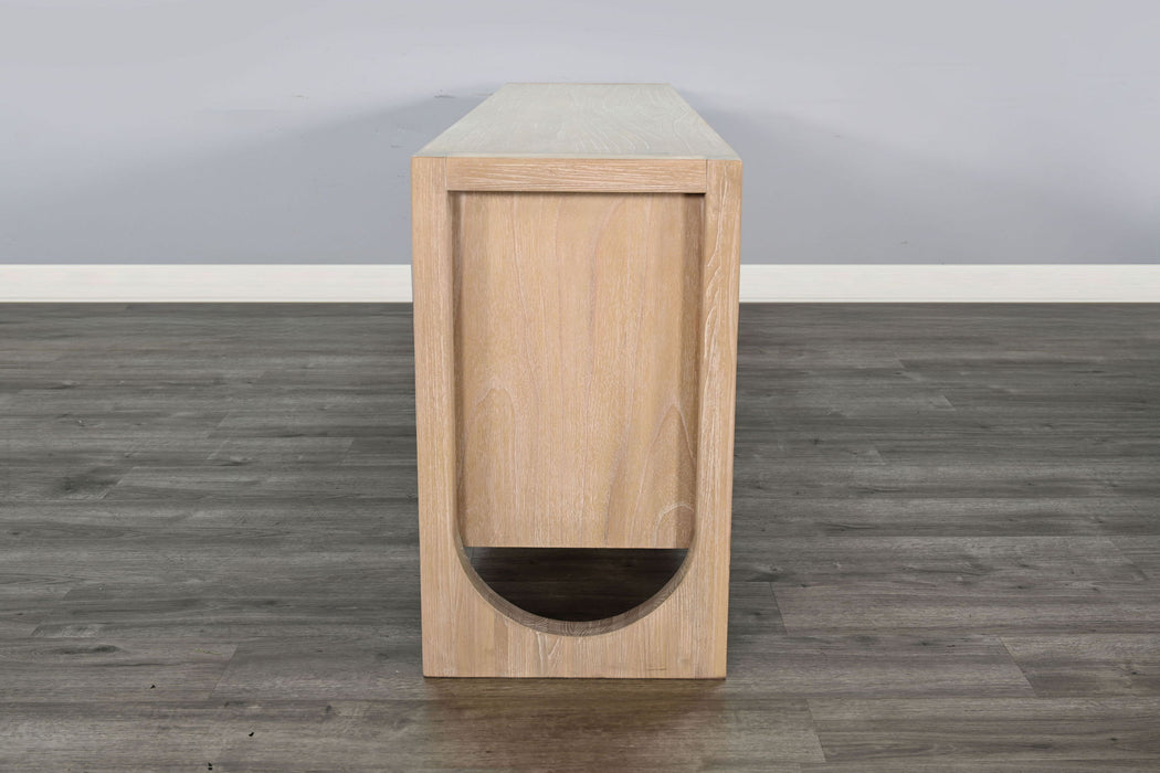 Liz - Arched Leg Oak Buffet - Bergen Oak