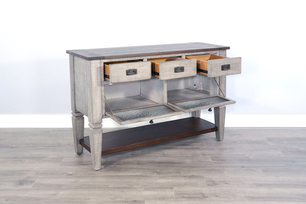 Homestead Hills - Wood Server - Tobacco Leaf / Alpine Gray