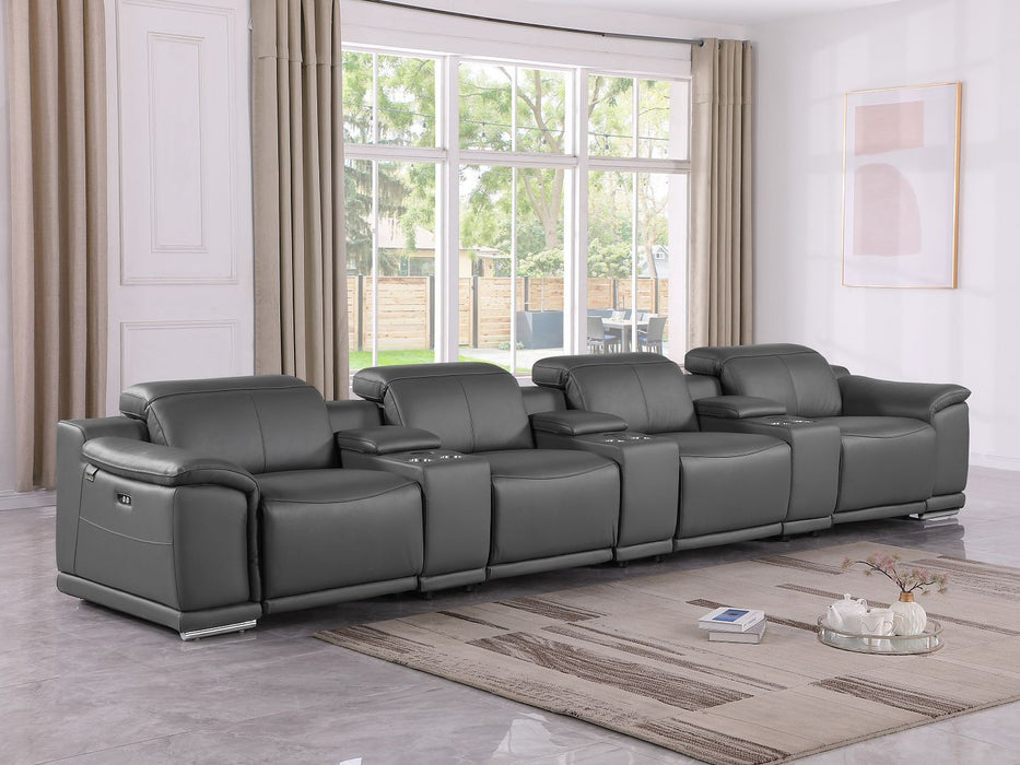 9762 - 7-Piece Modular Power Reclining Sofa With 4 Power Recliners