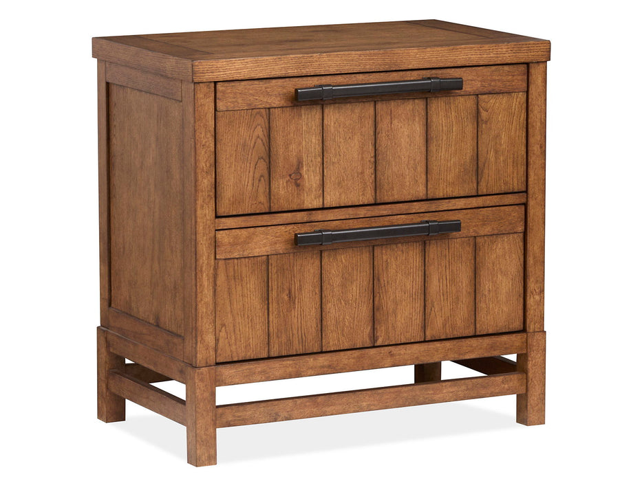 Conway - Drawer Nightstand - Honey Wheat