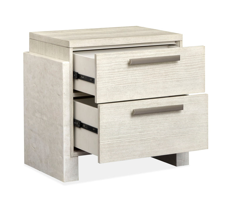 Lorelei - Drawer Nightstand - Misty Cloud