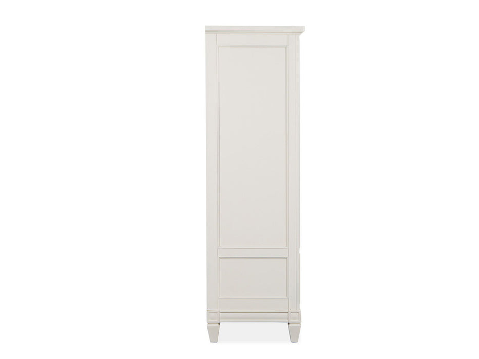 Willowbrook - Door Chest - Egg Shell White With Slight Rub Through