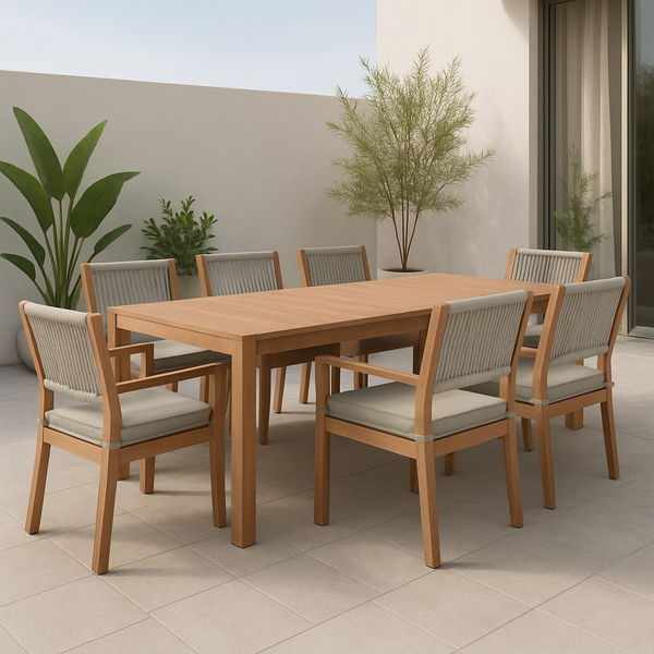 Maui - Water Resistant Outdoor Patio Dining Arm Chair (Set of 2)