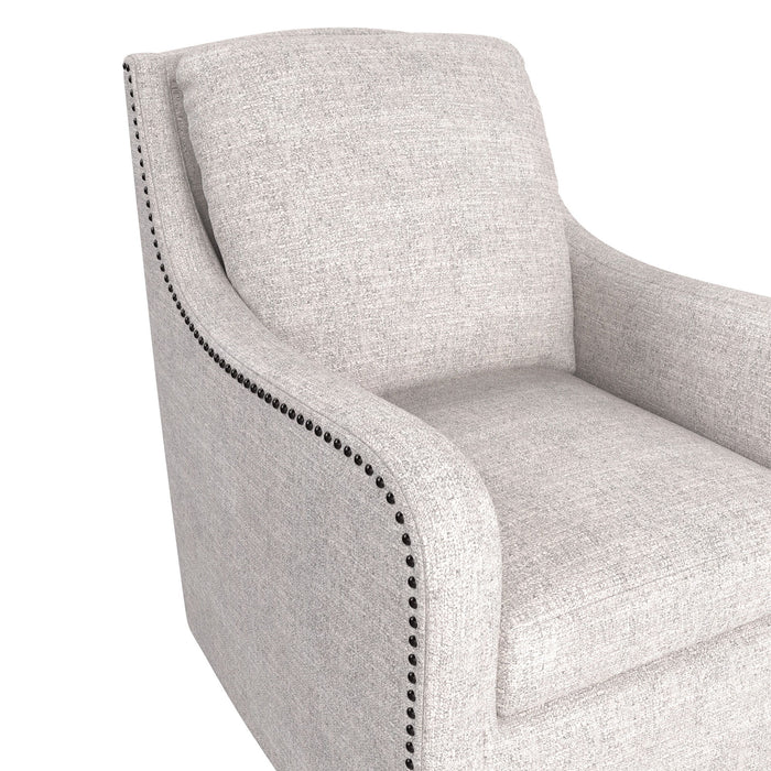 Anna - Swivel Chair - Gray