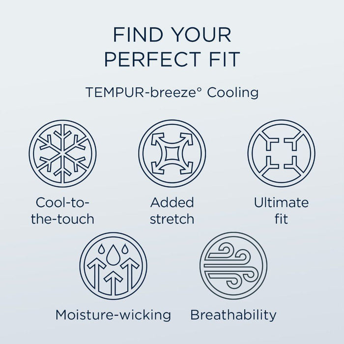 Linens - Tempur Breeze Cooling Sheet Set - Sleepy Blue