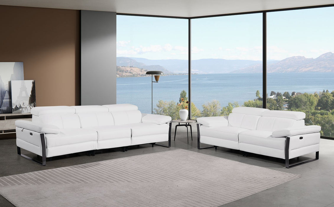 1246 - Modular Power Dual Reclining Sofa And Loveseat Set With Power Headrests