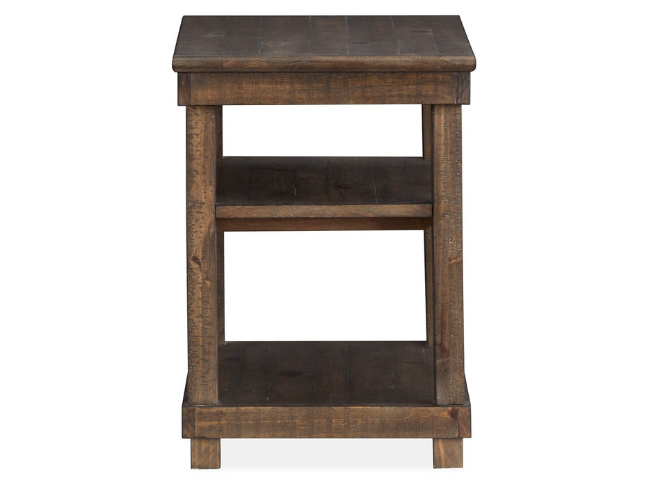 Smithton - Chairside End Table - Homestead Brown