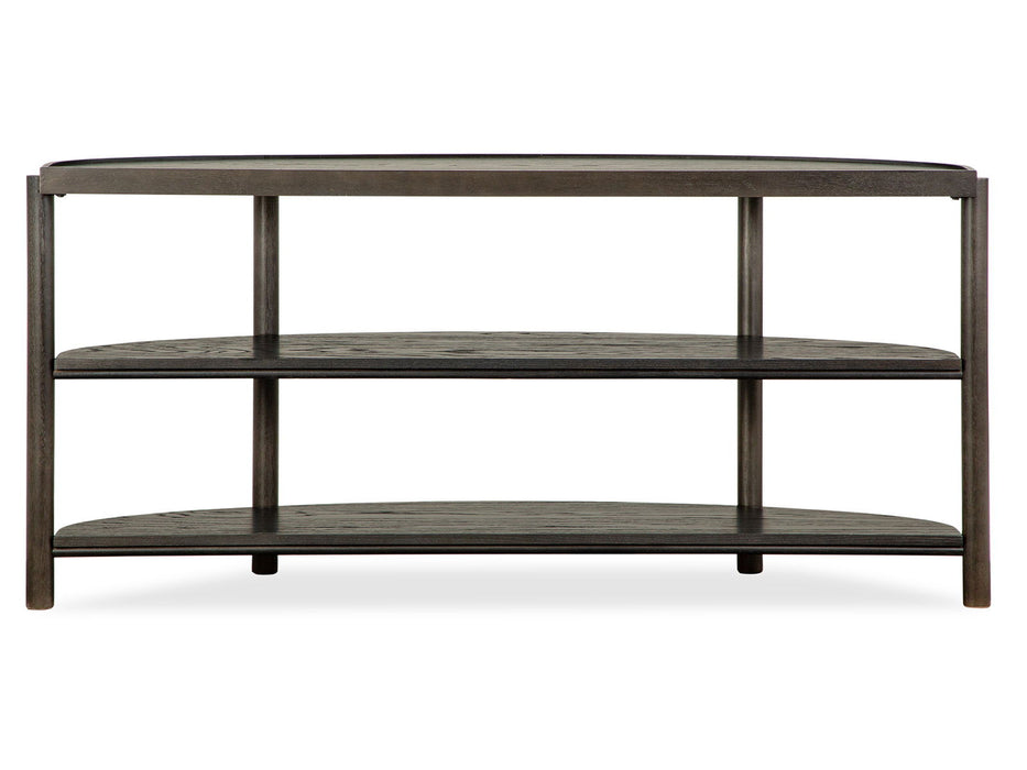 Hadleigh - Demilune Sofa Table - Coffee Bean