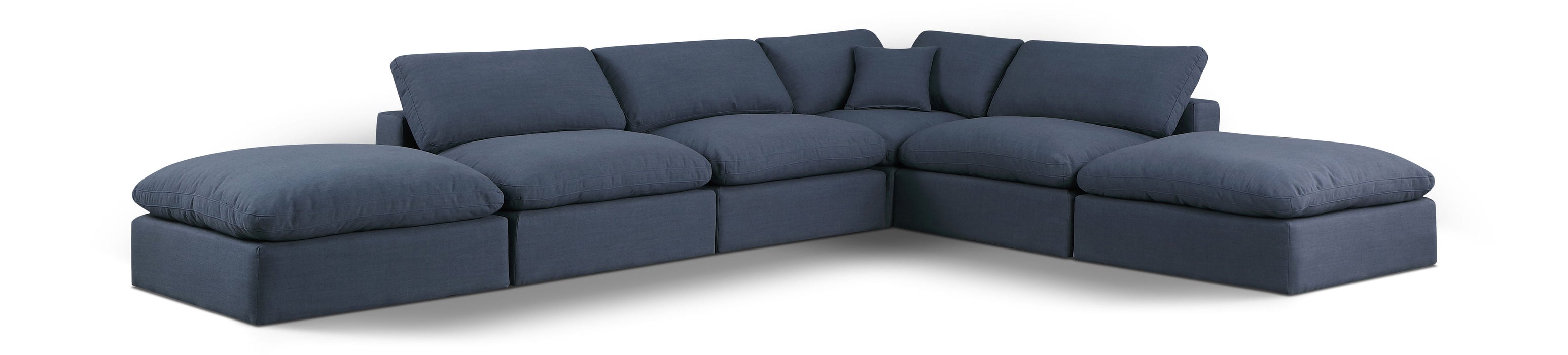 Comfy - 6 Piece Linen Modular Sectional