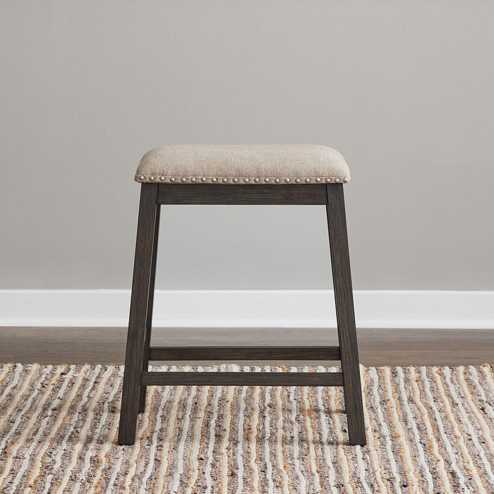 Harrison - Upholstered Console Stool - Brown