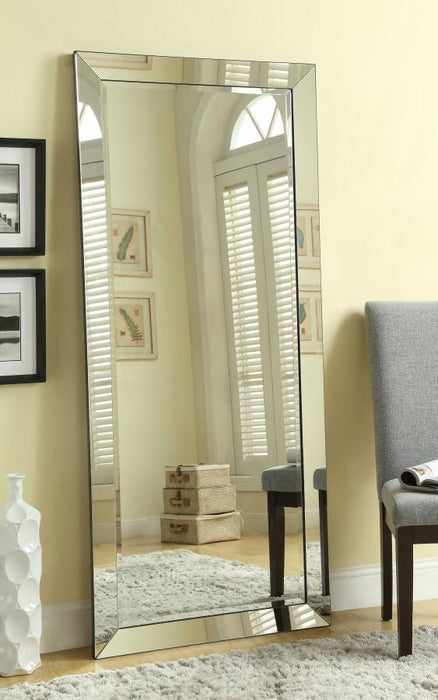 Barnett - Full Length Floor Or Wall Mirror - Silver