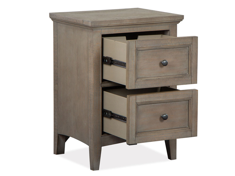 Paxton Place - Small Drawer Nightstand - Dovetail Grey