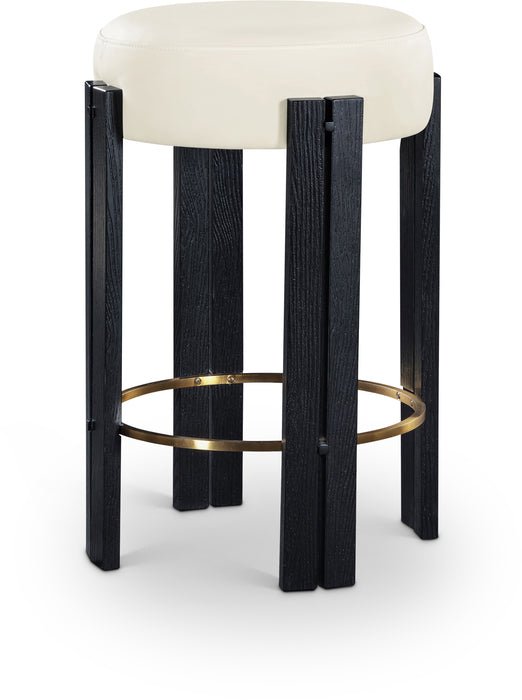 Harrison - Counter Stool With Black Legs