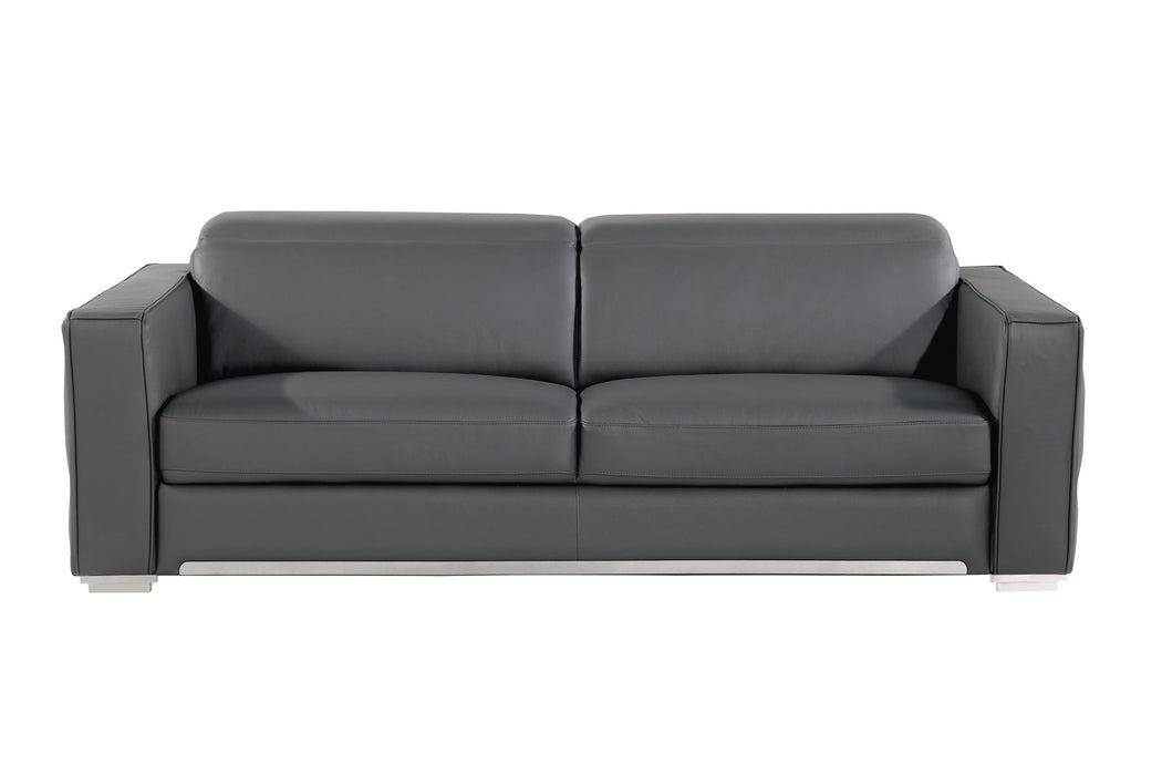 1120 - Leather Sofa