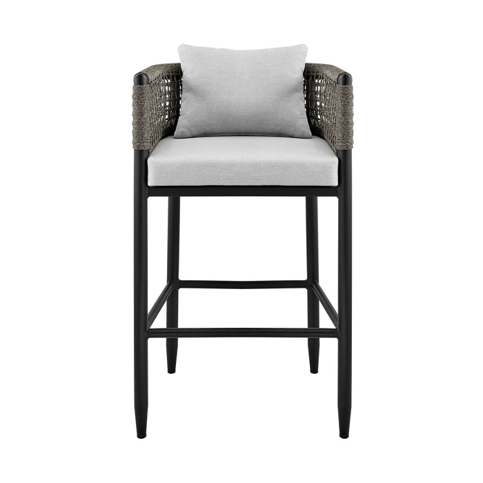 Alegria - Outdoor Patio Bar Stool With Cushions