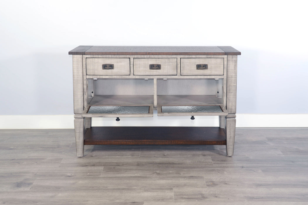 Homestead Hills - Wood Server - Tobacco Leaf / Alpine Gray