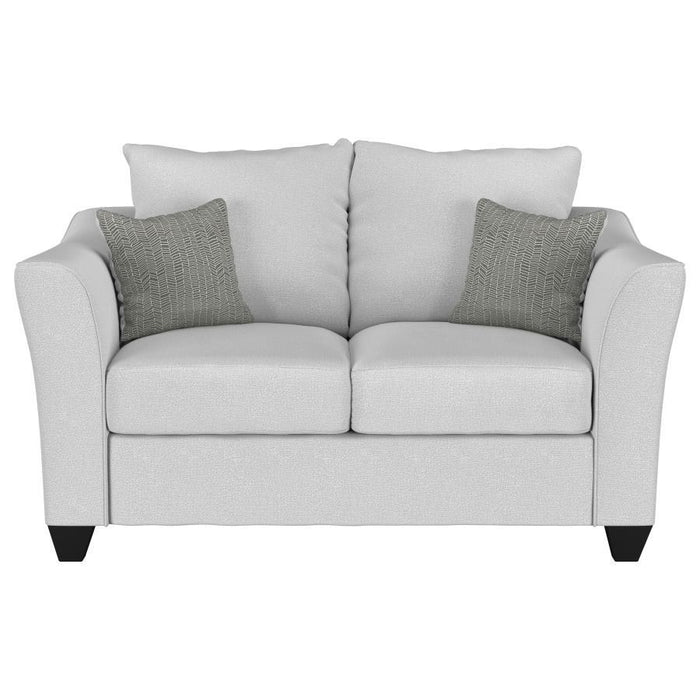 Salizar - Upholstered Flared Arm Loveseat