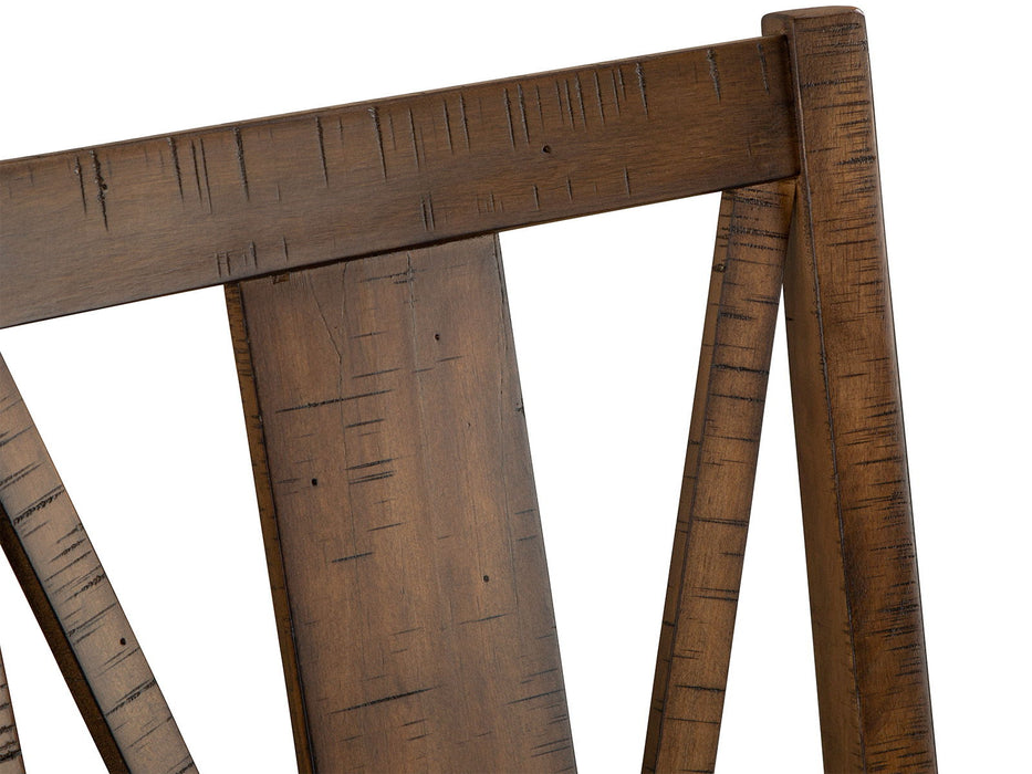 Bay Creek - Counter Chair With Upholstered Seat (Set of 2) - Toasted Nutmeg