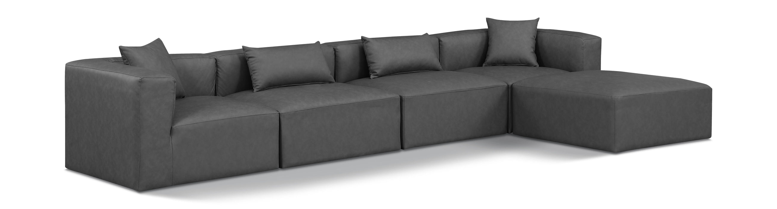 Cube - 5 Piece Modular Sectional With Chaise