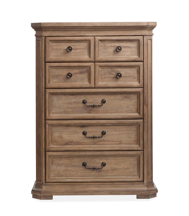 Adler Court - Drawer Chest - Florentine Walnut